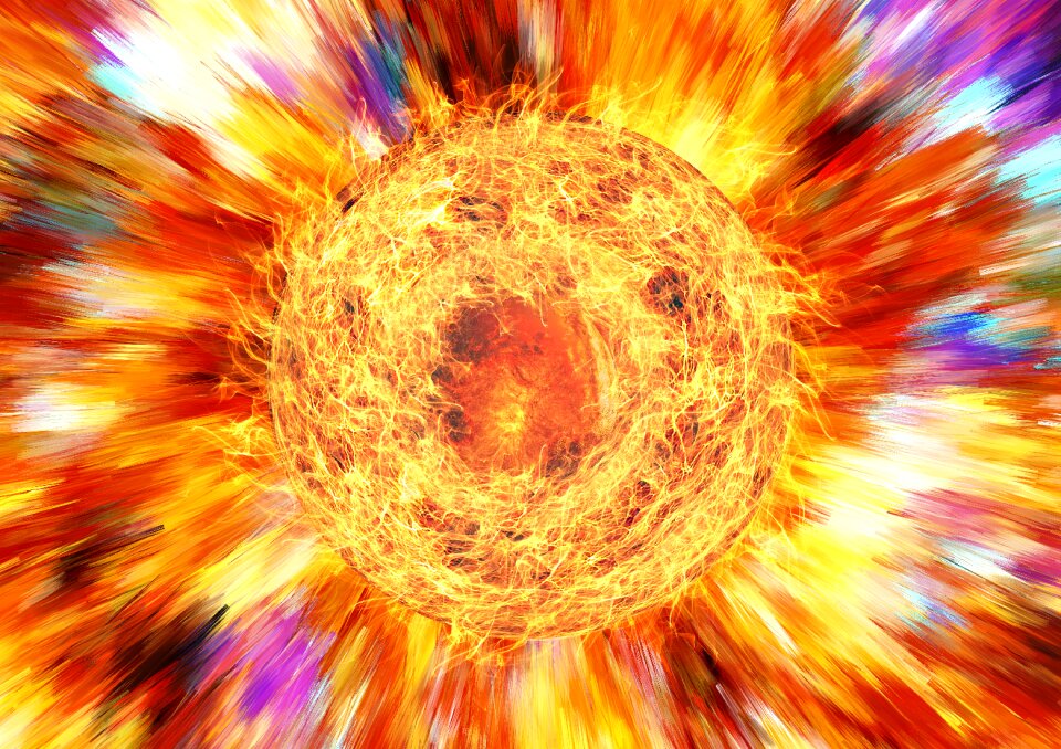 Armageddon explosion big bang