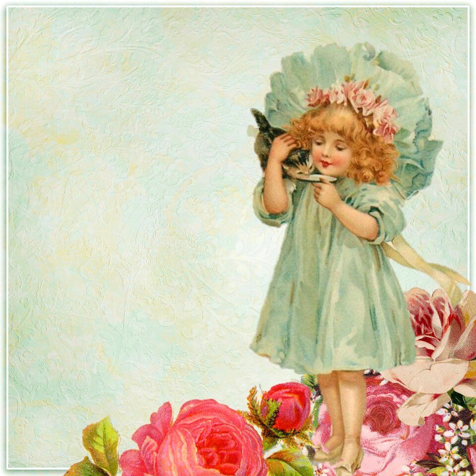Pet background roses