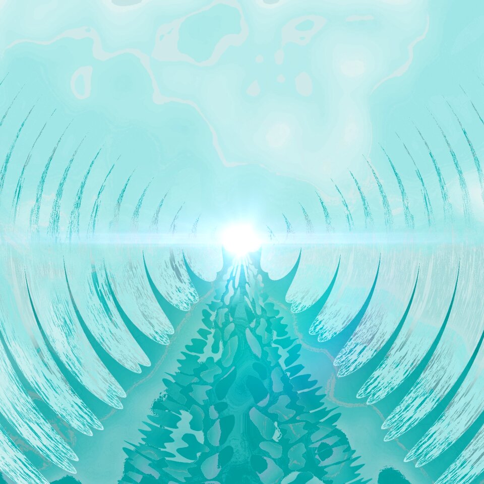 Mystique sea waves