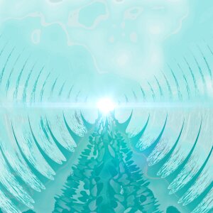 Mystique sea waves