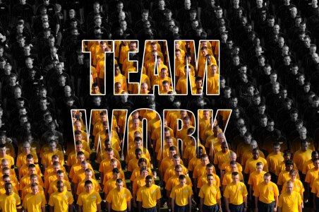 Crowd together unity