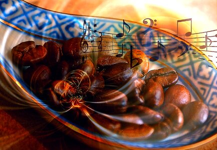 Roasted coffee coffee beans mood
