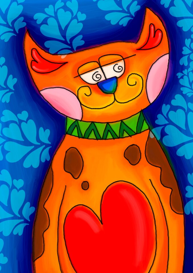 Animal cute portrait