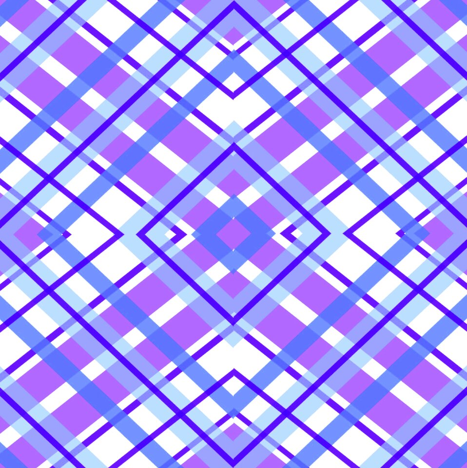 Purple blue white