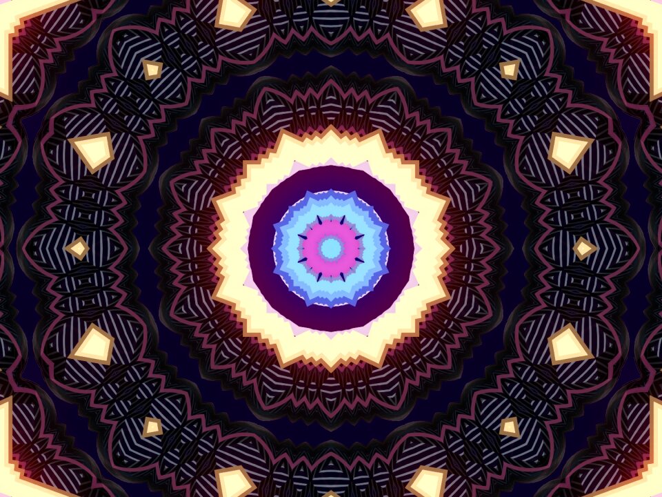 Pattern ornament flower