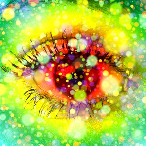 Iris close up Free illustrations