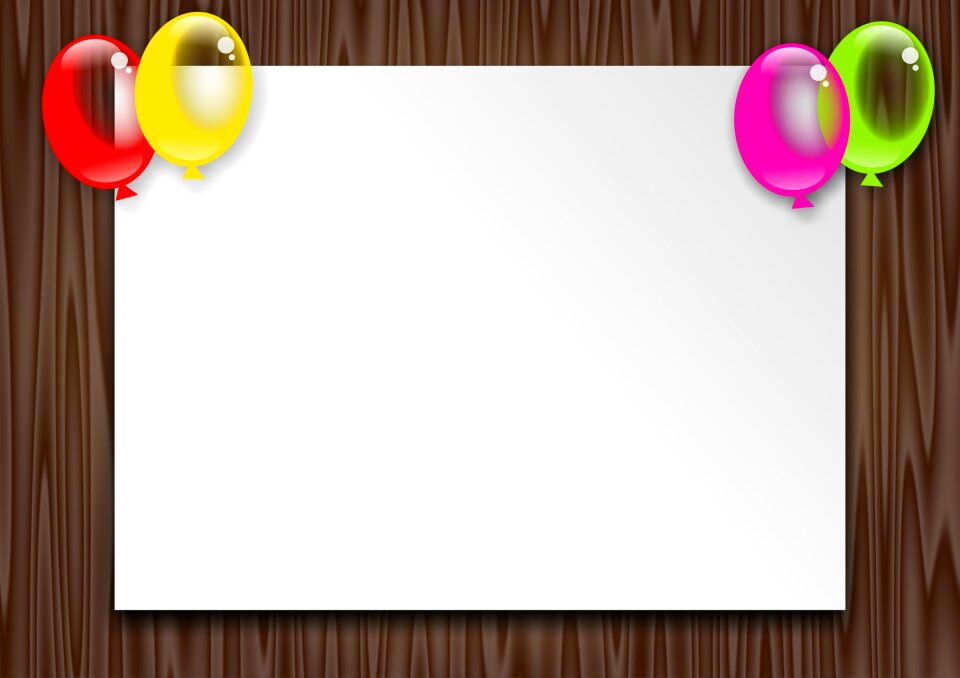 Blank copyspace border frame