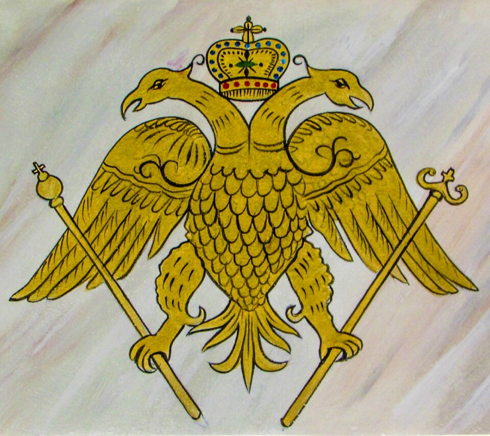 Byzantium orthodox double-headed