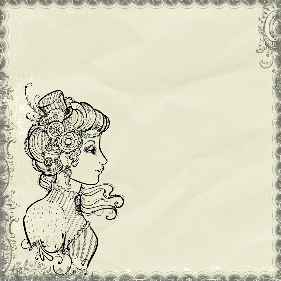 Drawing paper old