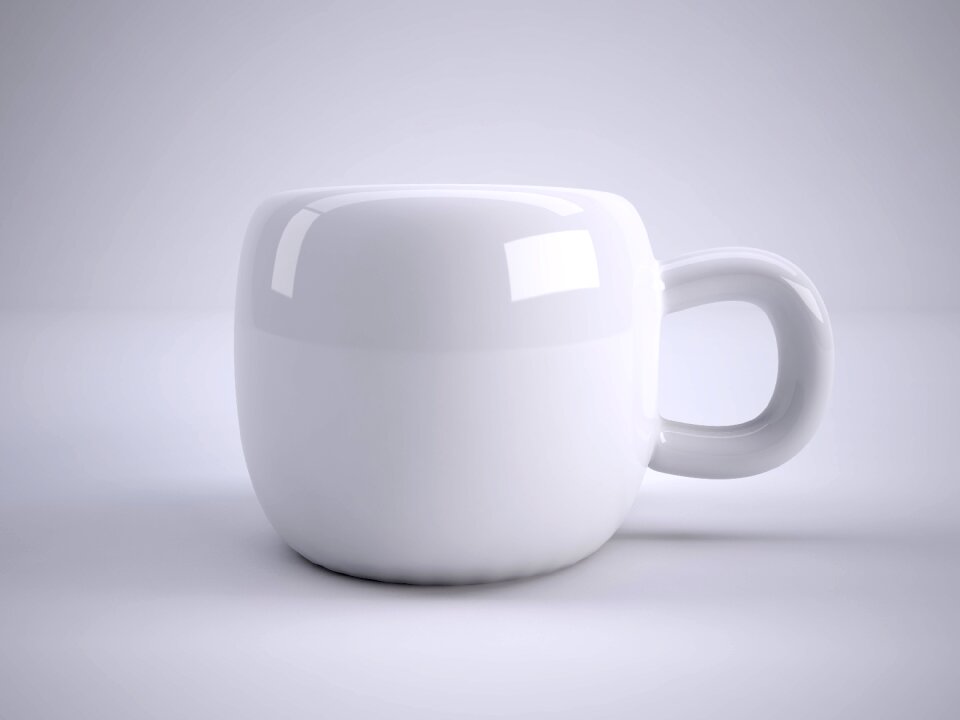 Empty company logo 3d