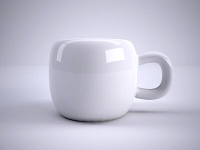 Empty company logo 3d