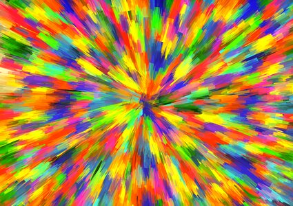 Lines explosion pop