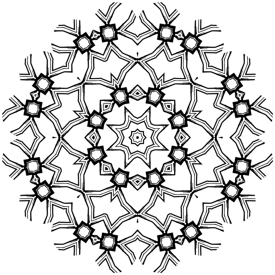 Floral pattern gray pattern gray color