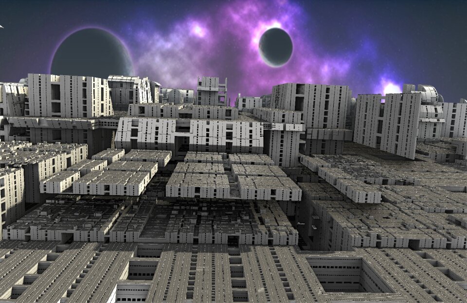 Modern scene Free illustrations