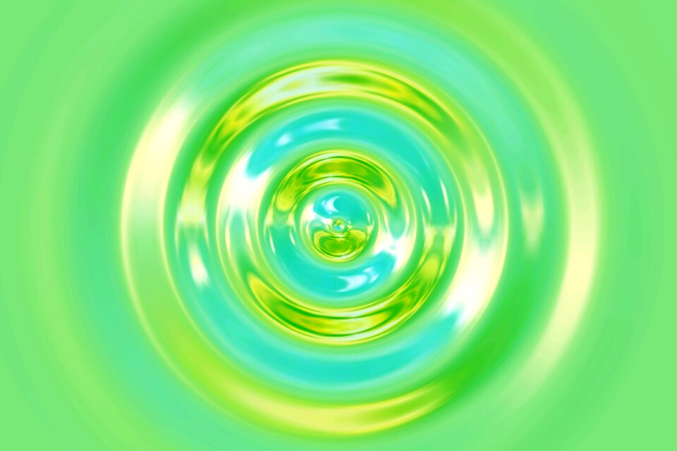 Water ripple surface drop