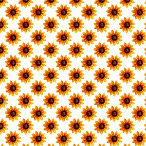 Orange stylish digital