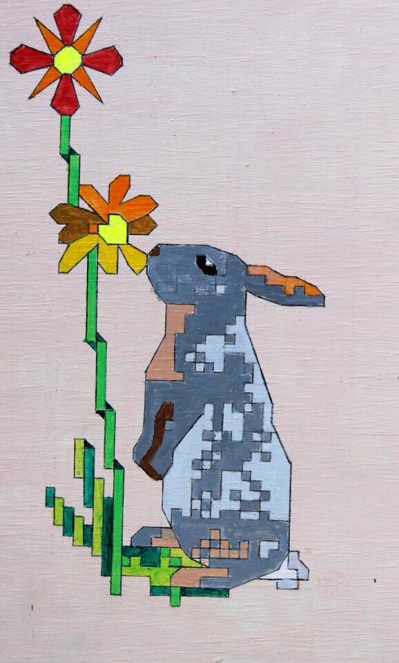 Flowers naive art Free illustrations