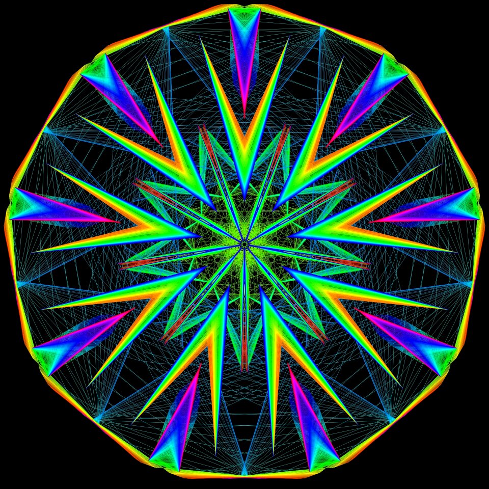 Neon artebyspacemandala Free illustrations