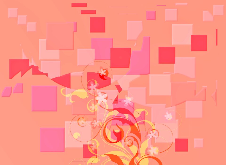 Modern pattern decoration