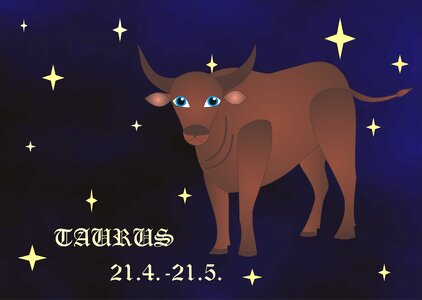 Sign of the zodiac bull Free illustrations