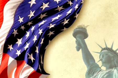 Simple background photography patriotic