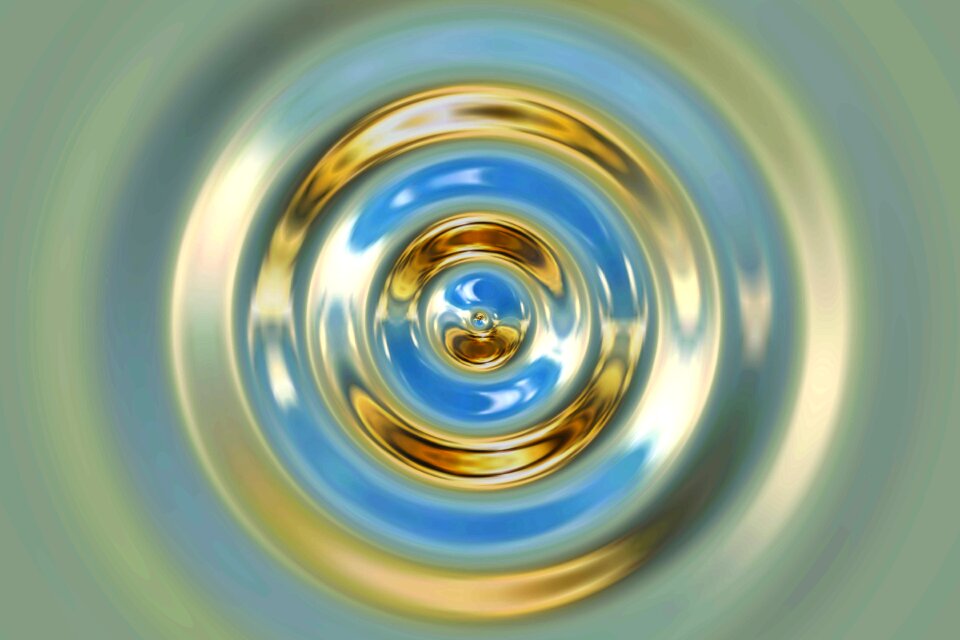 Water ripple surface drop