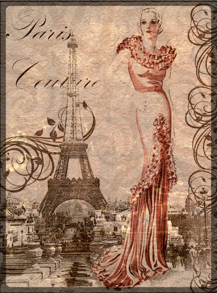 Woman beautiful fashion