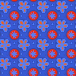 Pattern textile wallpaper