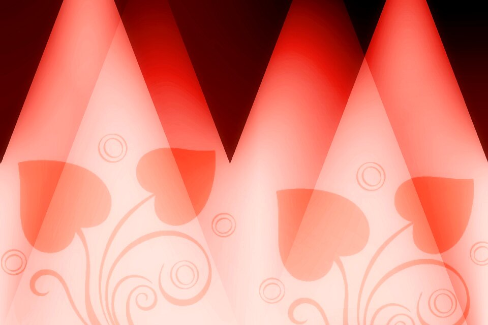 Red modern pattern