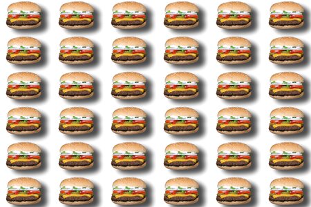 Hamburger tomato lettuce