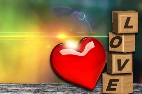 Valentine's day background art
