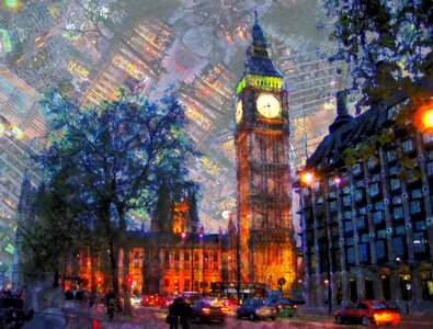 City cars big ben