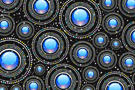 Blue black design