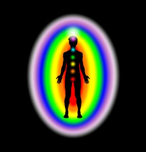 New age center chakras