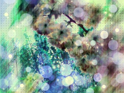 Typopaint painting greeting card