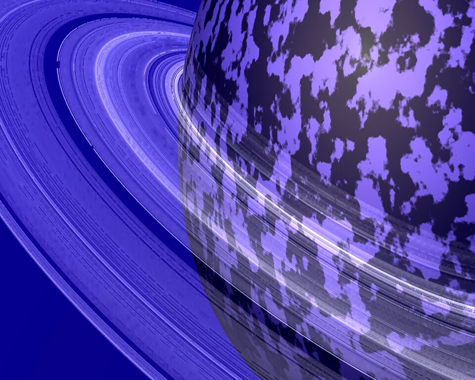 Saturn galaxy cosmos