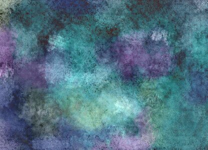 Paint texture old world purple and teal