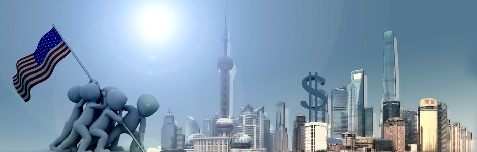 Flag skyline personal
