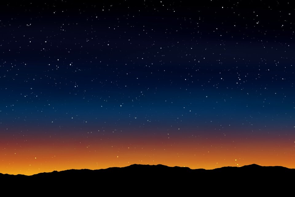 Landscape night sky night sky stars