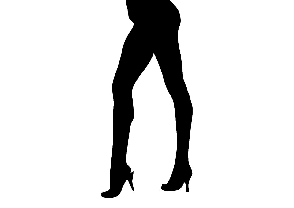 High heels silhouette Free illustrations