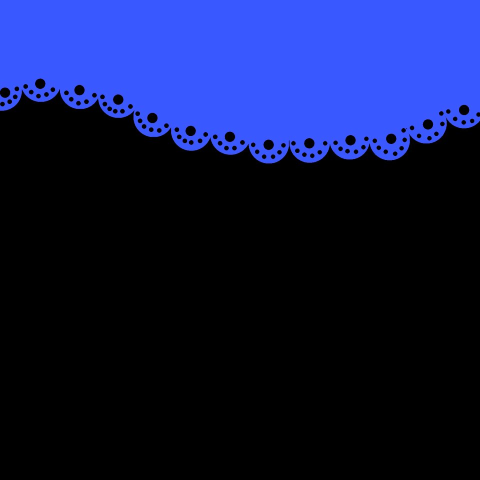Form blue black