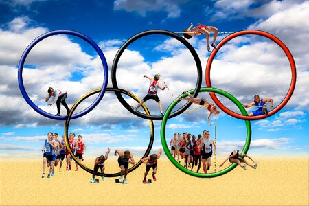 Competition sport athletics