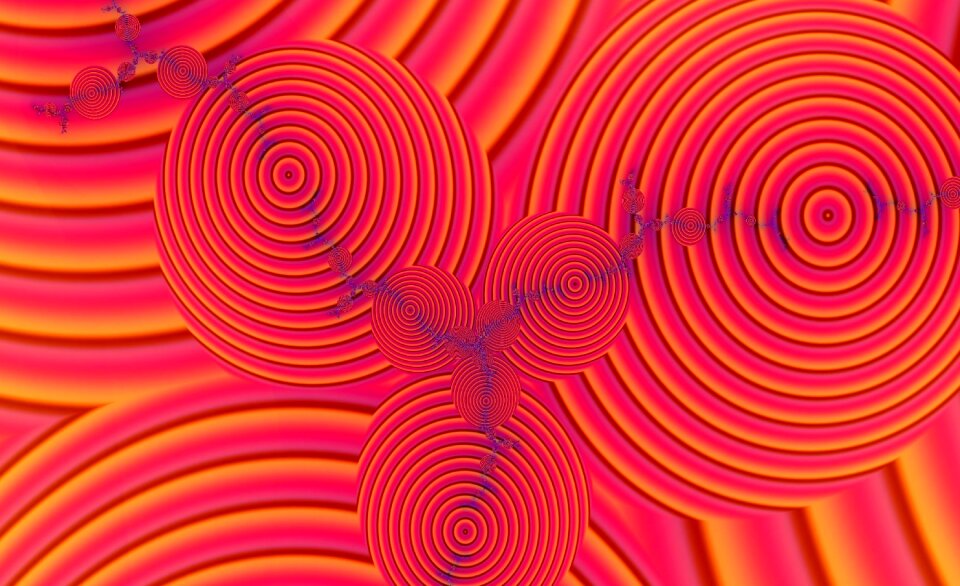 Pink orange Free illustrations