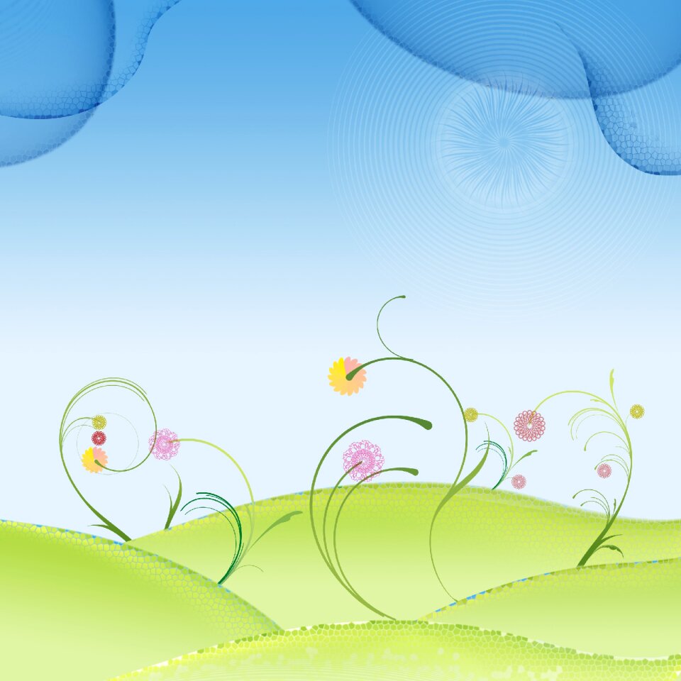 Flowers conceptual Free illustrations