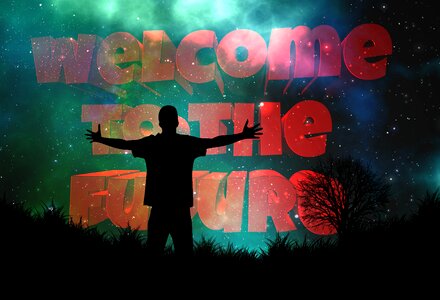 Welcome stretch arms star