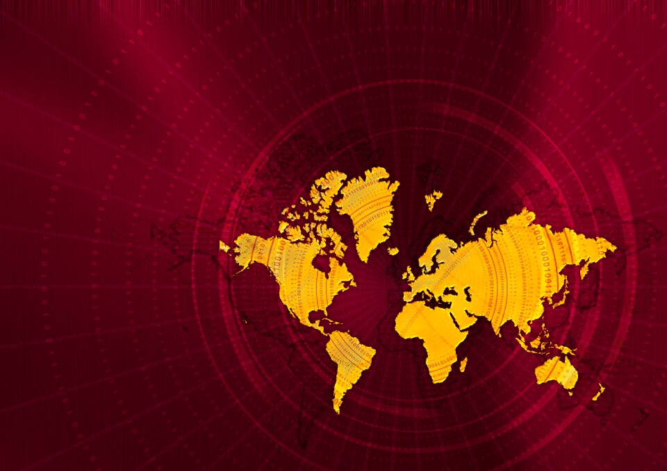 Map brochure corporate design