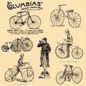 Retro old cycle