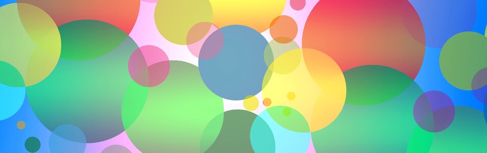 Circle colorful abstract