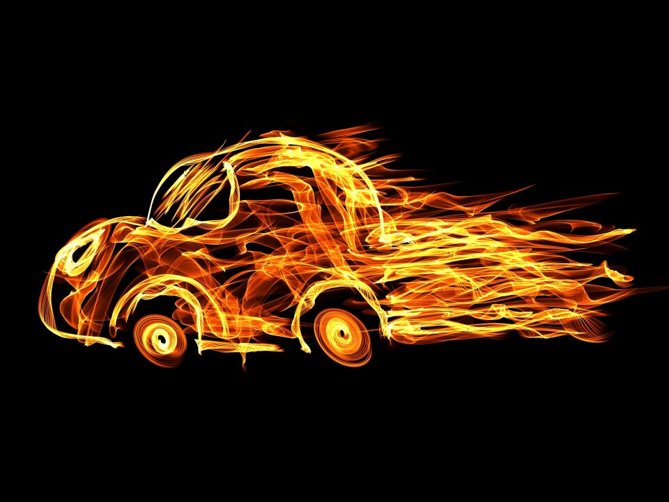 Speed burn car