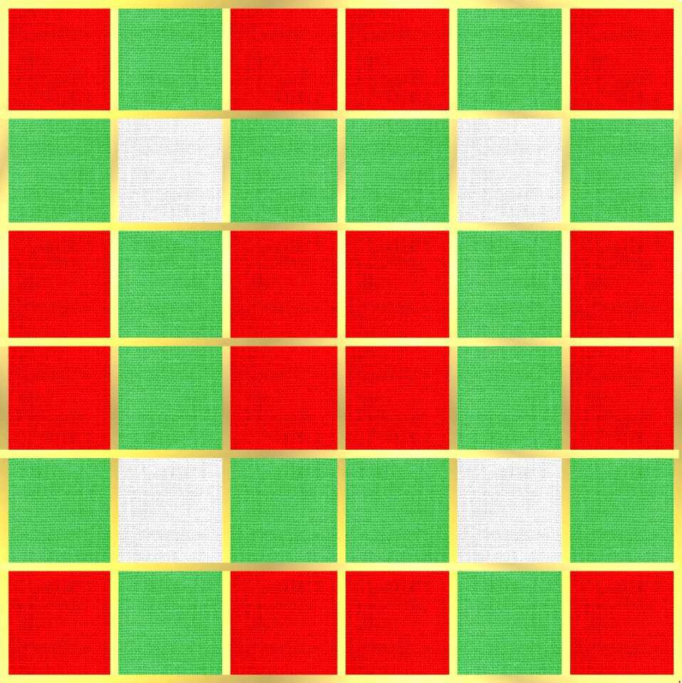 Red green gold
